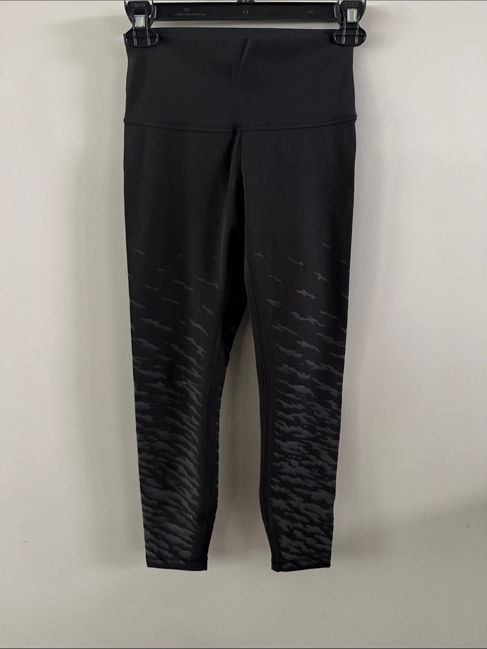 lululemon athletica Black High-Rise Patterned Leggings